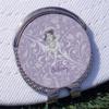 YouCustomizeIt Personalized Ballerina Golf Ball Marker - Hat Clip - Silver view 3