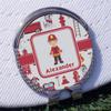 YouCustomizeIt Personalized Firefighter Character Golf Ball Marker - Hat Clip - Silver view 3