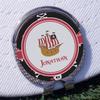 YouCustomizeIt Personalized Pirate Golf Ball Marker - Hat Clip - Silver view 3