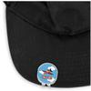 RNK Shops Personalized Airplane Golf Ball Marker - Hat Clip - Silver view 2