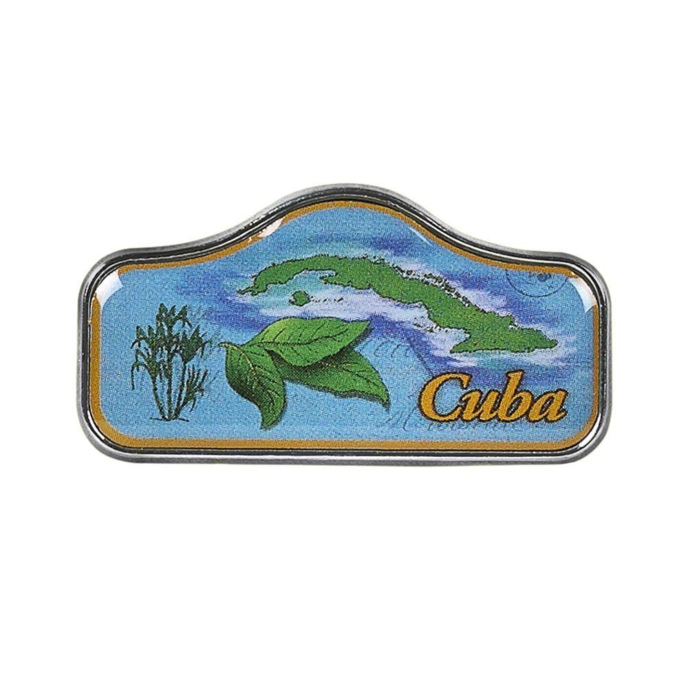 Collectible Novelty Pin for Backpack, Scarf - Made From Jeweler Class Metal - Spartan and the Green Egg Explorer Pin Series: Cuba Island (79)