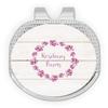 YouCustomizeIt Personalized Farm House Golf Ball Marker - Hat Clip - Silver view 1