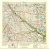 YellowMaps New ULM MN topo map, 1:250000 Scale, 1 X 2 Degree, Historical, 1967, 22.2 x 28.7 in - Tyvek view 1