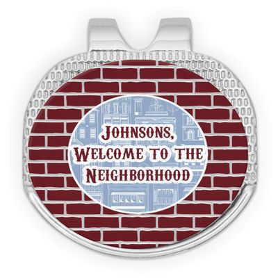 YouCustomizeIt Personalized Housewarming Golf Ball Marker - Hat Clip - Silver