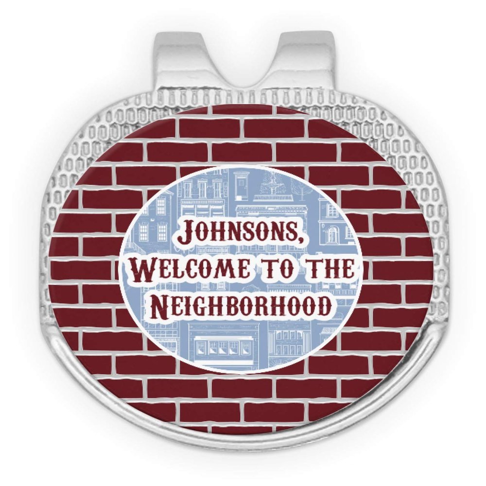 YouCustomizeIt Personalized Housewarming Golf Ball Marker - Hat Clip - Silver