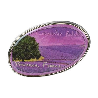 Collectible Novelty Pin for Backpack, Scarf - Made From Jeweler Class Metal - Spartan and the Green Egg Explorer Pin Series: Lavender Fields - Provence, France (305)