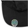 YouCustomizeIt Irises Golf Ball Marker - Hat Clip - Silver view 2