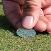 YouCustomizeIt Irises Golf Ball Marker - Hat Clip - Silver view 4