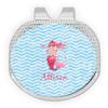 YouCustomizeIt Personalized Mermaid Golf Ball Marker - Hat Clip - Silver view 1
