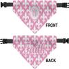 RNK Shops Personalized Fleur De Lis Dog Bandana - Large view 2