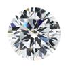 10PCS 15mm 5A Round Machine Cut White Cubic Zirconia Stone Loose CZ Stones JIANGYUANGEMS (15mm)