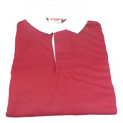 RUGBY JERSEY MAROON SIZE 30-32