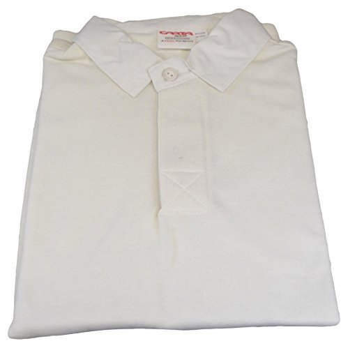 RUGBY JERSEY WHITE SIZE 46-48