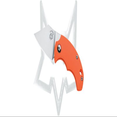 BB Drago Piemontes FX-519 O Pocket Knife N690Co Stainless and Orange FRN
