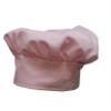 CHEFSKIN Big & Tall 2X XXL Mushroom Chef Hat, Fully Adjustable (Pink) view 2