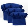 CHEFSKIN Big & Tall 2X XXL Mushroom Chef Hat, Fully Adjustable (Set of 3 Choose Colors) view 4