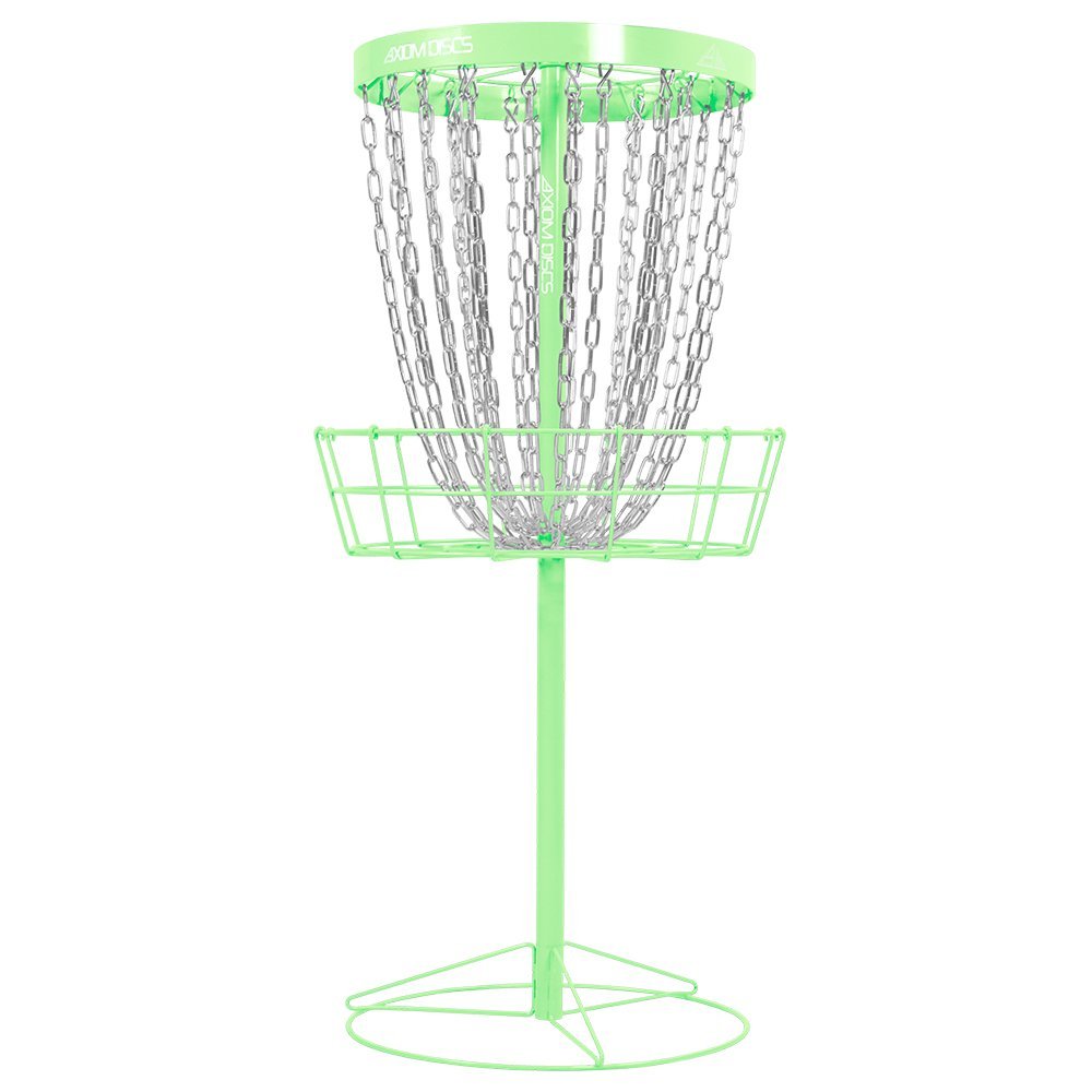 Axiom Discs Pro 24-Chain Disc Golf Basket - Lime
