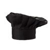 CHEFSKIN Big & Tall 2X XXL Mushroom Chef Hat, Fully Adjustable (Black) view 2