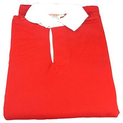 RUGBY JERSEY SCARLET SIZE 42-44