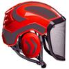 Pfanner Protos Integral Arborist Helmet (Red & Grey) view 1
