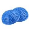 2Pcs/Lot Hedgehog Balance Pods, Ball Massage Foot Sports Balance Hedgehog Half Ball Pimples Pilates Ball for Yoga Fitness Gymnastics Exercise (Color : Blue) Half Foam Roller view 1