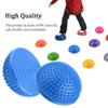 2Pcs/Lot Hedgehog Balance Pods, Ball Massage Foot Sports Balance Hedgehog Half Ball Pimples Pilates Ball for Yoga Fitness Gymnastics Exercise (Color : Blue) Half Foam Roller view 2