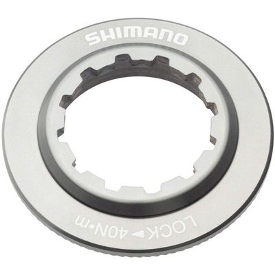 Shimano Dura-Ace Sm-Rt900 Centerlock Rotor Lockring Silver, Internal Spline
