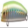 TackleHouse Shores Oruga Lipless SOL50 Minnow Fishing Lure, Slow Float, 2.0 Inches (50 mm), 0.1 Oz (3.3 g), HG Chart #04 view 1