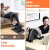 Mini Exercise Bike, AGM Under Desk Bike Pedal Exerciser Foot Cycle Arm & Leg Pedal Exerciser with LCD Screen Displays view 4