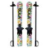 SOLA Kids Ski Set  Beginner Cross Country Skis with Poles and Adjustable Bindings for Ages 34, Backyard Winter Fun (Gaggle) view 1