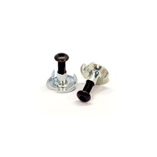 Atlas Bipods Rail Mounting Fastener Set 2 use with BT15 and BT17 if Needed, Silver, BT1517