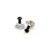Atlas Bipods Rail Mounting Fastener Set 2 use with BT15 and BT17 if Needed, Silver, BT1517 view 1
