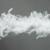 ZUCKER Chandelle Feather Boa - Turkey Feathers with Tinsel 6 Ft - Christmas Decorations - Vibrant Holiday Home Decor - Costume Cosplay Accessory - White/Opal Lurex view 4