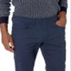 Amazon Essentials Men's 5-Pocket Comfort Stretch Chino Pants, Navy, 35W x 29L view 3