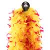 ZUCKER Chandelle Boas Tipped - Flourescent Yellow/Shocking Pink - 7.5" view 2