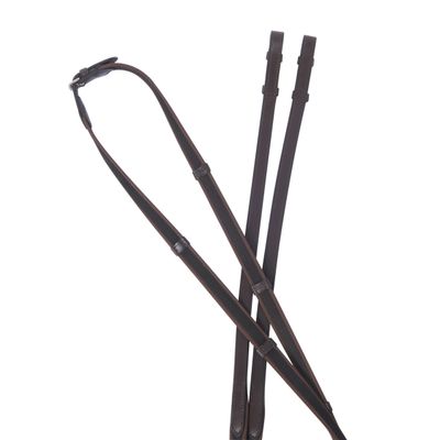 Collegiate SureGrip Reins IV, Brown, 5/8"x54"