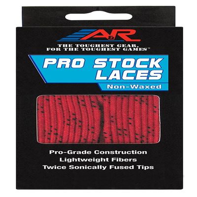 A&R Sports Pro-Stock Laces Red96"