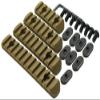 Green Blob Outdoors Camming T-Nuts 4-Pack Polymer Rail Section Kit L2 L3 L4 L5 Sizes for mounting Accessories flashlights, red dot Sights, and More (Dark Earth) view 2