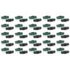 XLC Unisex - Adult BS-X42 Brake Shoes, Green, 50mm view 1