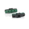 XLC Unisex - Adult BS-X42 Brake Shoes, Green, 50mm view 2