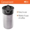 GSI Outdoors, Glacier Stainless JavaPress, 30oz French Press Coffee Mug for Camping, Brushed view 3