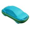 Ergonflow Pack of 2 Candy Color Kids Cartoon Sunglasses Case Car Shaped Spectacle Zipper Hard Eyeglass Case Box, Colors may vary view 4