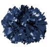 Metallic Cheerleader Cheerleading Pom Poms 6 inch 1 Pair 2 Pieces (Navy Blue) view 1