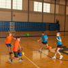 Champion Sports Rhino Skin Ultramax All Around Dedgeball Set, Red/Orange/Yellow/Green/Blue/Purple view 3