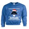 ALLNTRENDS Adult Sweatshirt I Find Your Lack Of Holiday Spirit Disturbing Xmas (2XL, Royal Blue) view 1