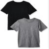 Carter's Big Boy's 2-Pack Tee Shirt, Grey/Black, 7 view 1