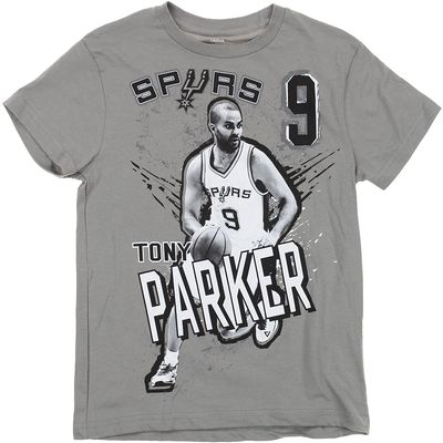 NBA San Antonio Spurs Youth Tony Parker Graphic Tee, Grey
