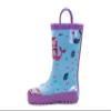 Mermaids Rubber Rain Boots Size 5 Purple view 1