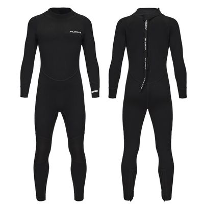 Aunua Kids Wetsuit for Youth Boys Girls, 3/2mm Full Wetsuit for Swimming, Surfing(7032 Black 12)