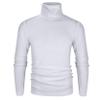 Derminpro Men's Thermal Turtleneck Soft Long Sleeve T-Shirt White XX-Large view 1